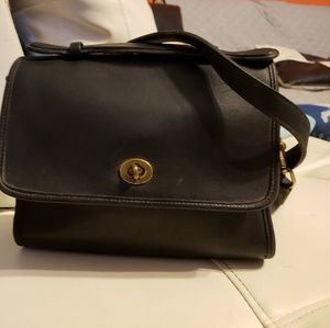 Vintage Original Coach Leather Bag